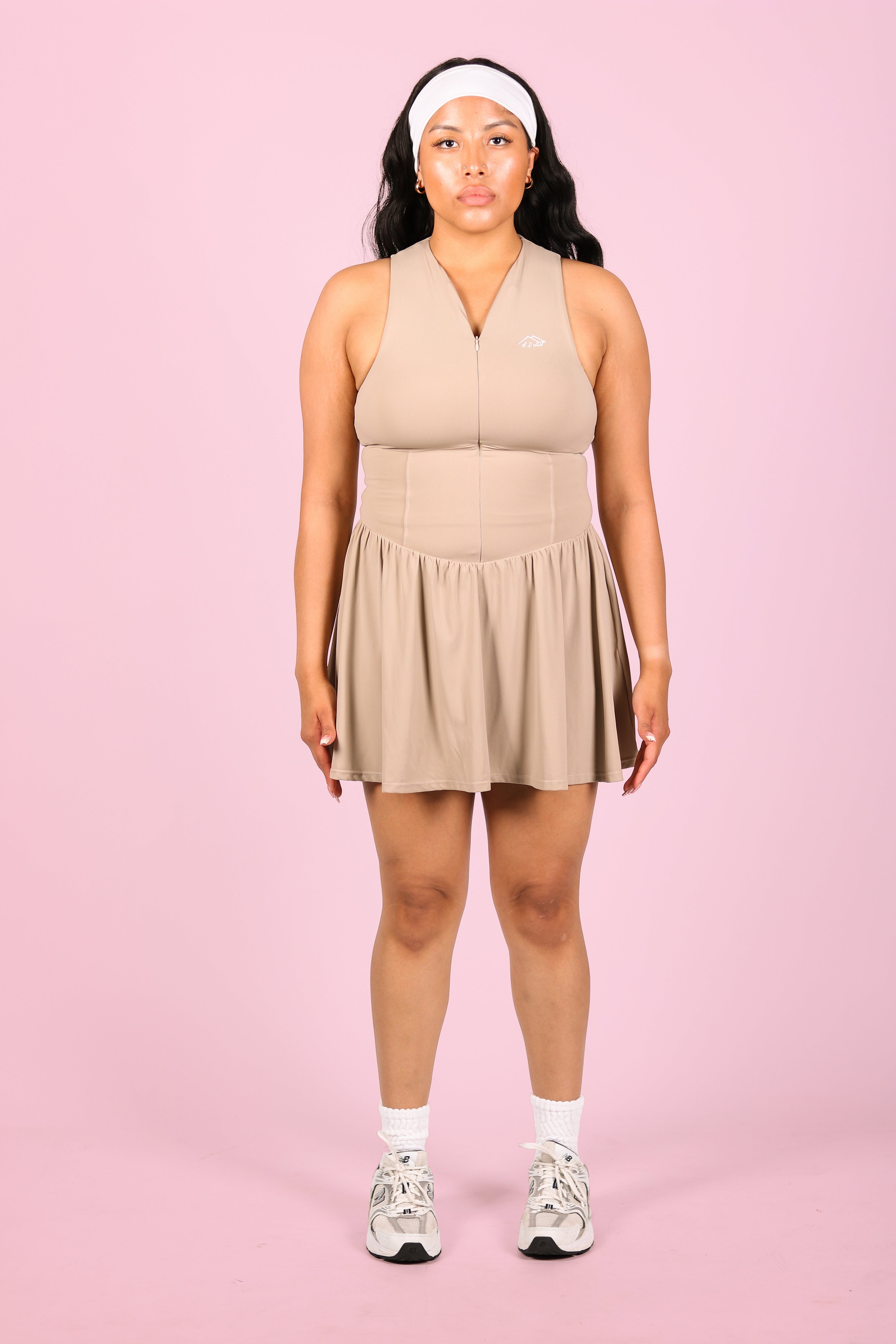 Eliana Dress - Stone